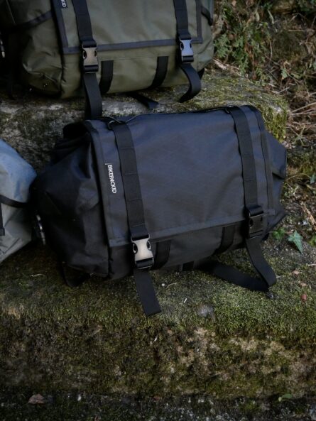 bolsa de manillar grande sherpa bag bikepackid