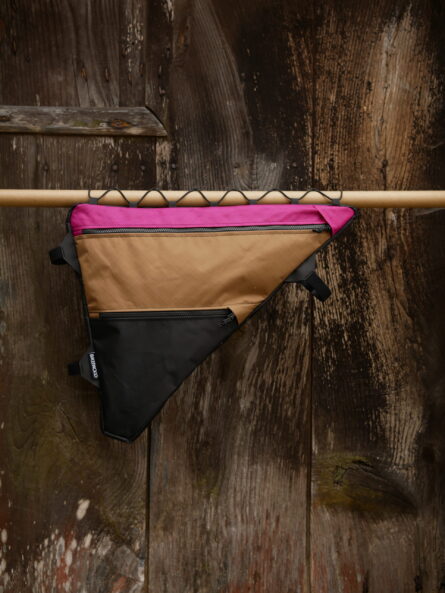 Bolsa bikepacking de cuadro a medida