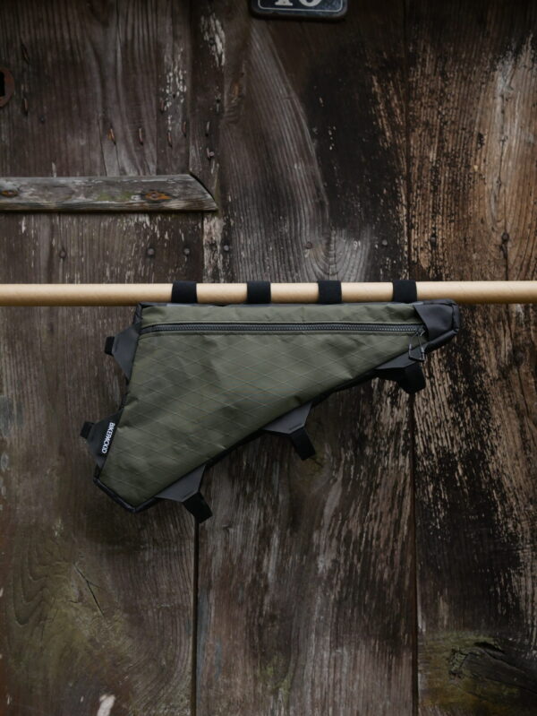 Bolsa bikepacking de cuadro a medida