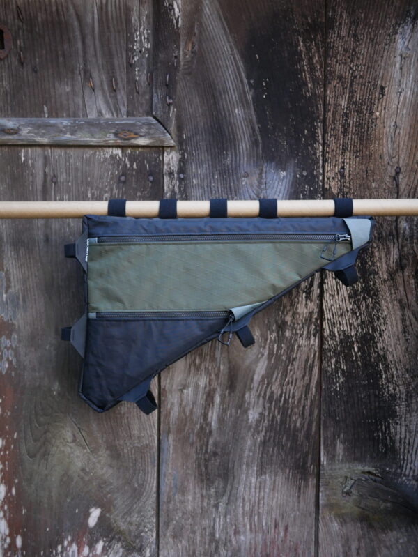 Bolsa bikepacking de cuadro a medida