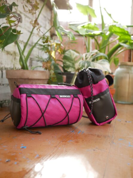 stembag handlebar bag ecopak fuxia