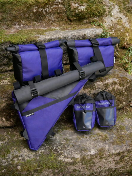 bolsas bikepacking de cuadro de bicicleta